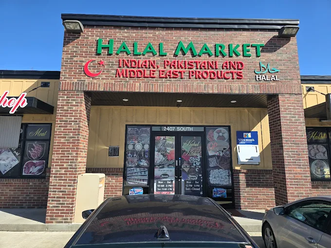 Halal Meat Market Store Front